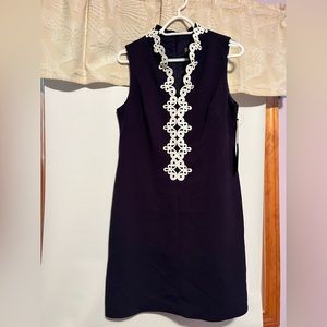 New with tags Vince Camuto navy blue dress size 10